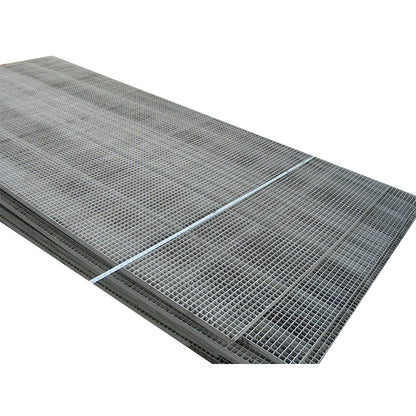 Stainless steel double plug-in grille plate thickened double plug-in grille plate