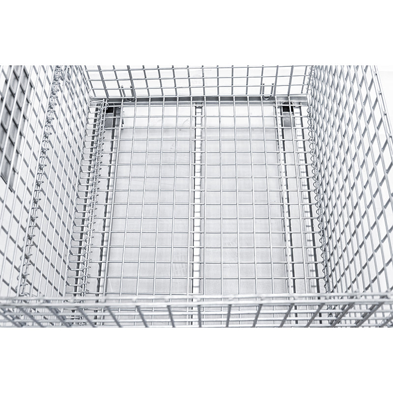 zhihong Storage cage   Folding storage cage workshop for storing iron frame logistics turnover cages