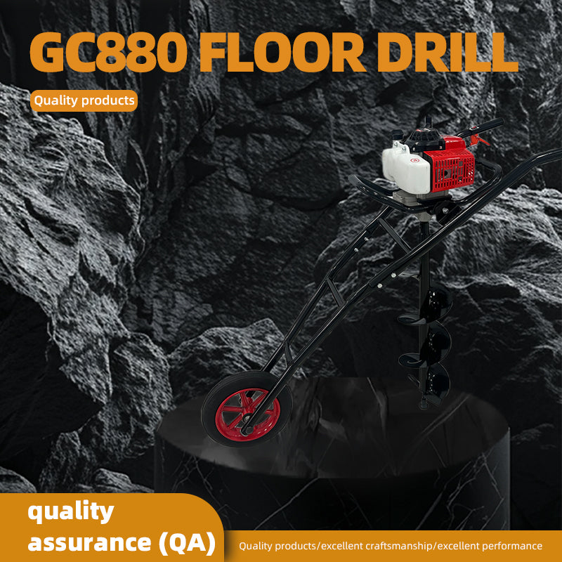 chengfeng GC880 Ground Drill, used for drilling holes in the ground, digging pits and driving piles(Please consult customer service for pricing)