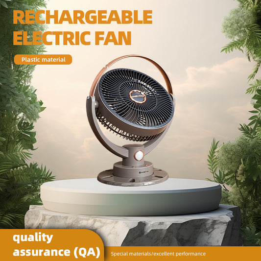 jinyan Rechargeable Electric Fan USB Rechargeable Mini Desk Fan / Portable USB Desk Fan JY - 2390 Desktop or Wall - Mounted Fan 300 pieces
