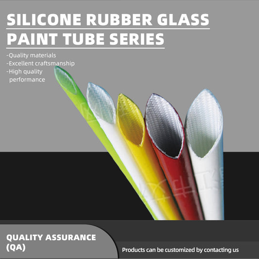 zongda Silicone Rubber Glass Paint Tube Series Insulation Sleeves High-Temperature Resistance, Flame-Retardant High-Voltage Proof(Please consult customer service for pricing)