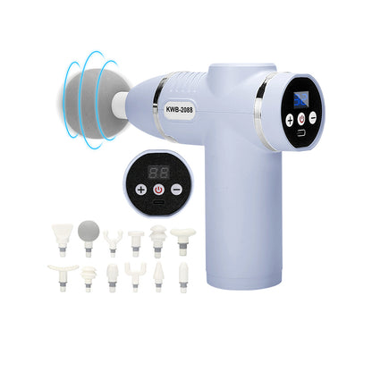 wankang 12-Replacement-Head Mini Fascia Gun Deep Muscle Massage, Relaxation & Fitness
