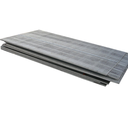 Stainless steel double plug-in grille plate thickened double plug-in grille plate