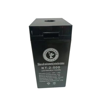 kete Energy storage silica gel salt battery 2V500  Hydrochloric acid battery of agricultural lighting sound fertilizer