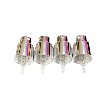 xinye Perfume sprayer 18/415LK  Aluminum shell nozzle high-grade bright silver spray pump head