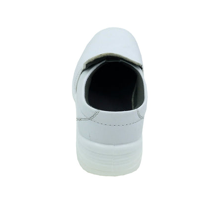 tonghuasheng Anti-static PU white dust-free safety shoes 8808 steel Baotou anti-smashing toe protection dust-proof labor protection shoes factory