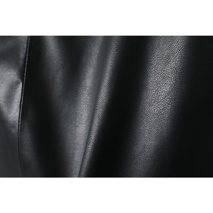 minwang PU Skirt 13MA0104