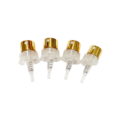 xinye Perfume sprayer 13/415LK  Aluminum shell nozzle high-grade bright silver spray pump head