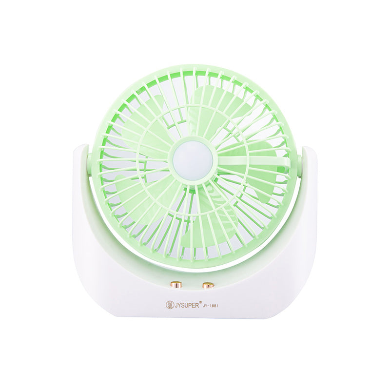 jinyan Rechargeable Electric Fan USB Rechargeable Mini Desk Fan / Portable USB Desk Fan JY-1881 300 pieces