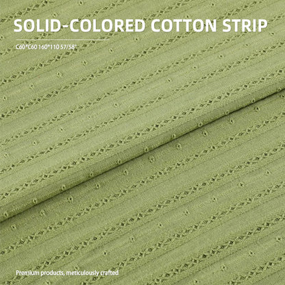 zhongchang 100% Cotton Yarn-Dyed Striped Shirt Fabric Workwear Uniform Soft and Skin-Friendly C60*C60 160*110 57/58"(Please consult customer service for pricing)