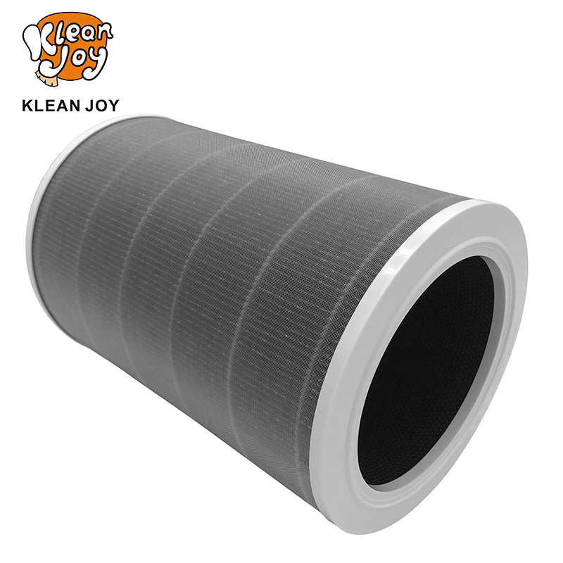 lanyu Xiaomi Mi Air Purifier Filter Pembersih Udara Original 2S 3 3H - Mi 3H Global for xiaomi Air Purifier 2S HEPA Filter  External Diameter:200mm Internal Diameter:145mm High:290mm   Air purifier filter element, antibacterial