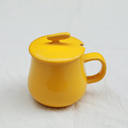 dehua Vitality Fat Cup  Ceramic Mug Creative Ceramic Cup Cute Breakfast Cup