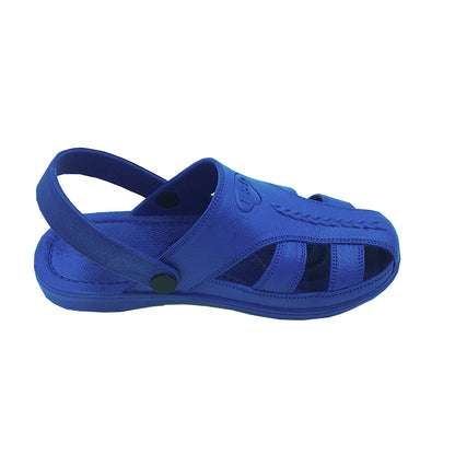 tonghuasheng Anti-static shoes dust-free slippers 722 sandals black and white blue toe protection Baotou slippers six-hole ESD shoes