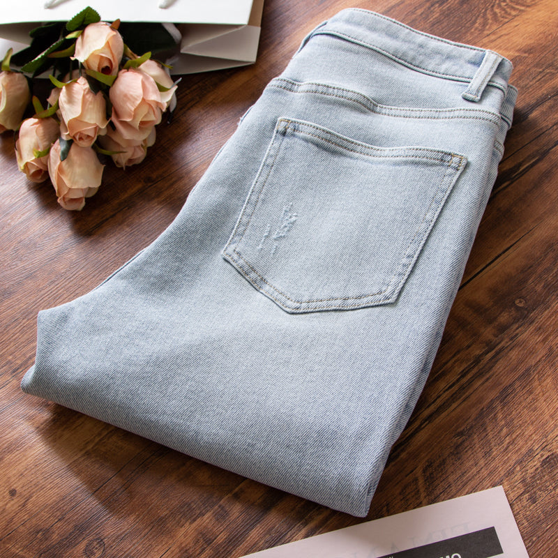 xinya Casual Pants Jeans X025J