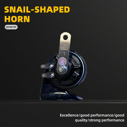 jingzuan JZHN70F Snail-Shaped Horn Waterproof and Rust-Proof Automotive Horn