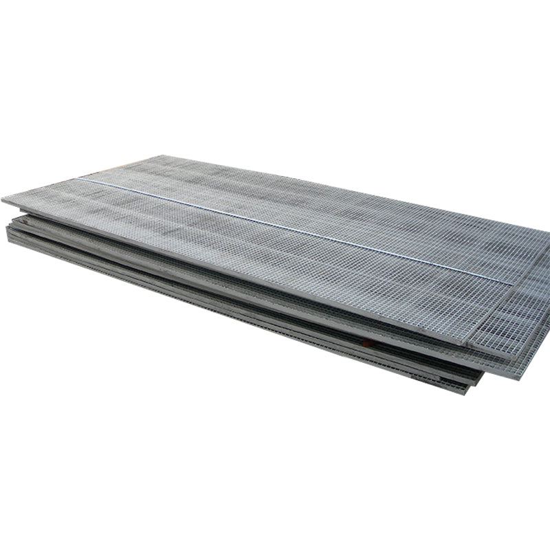 Stainless steel double plug-in grille plate thickened double plug-in grille plate