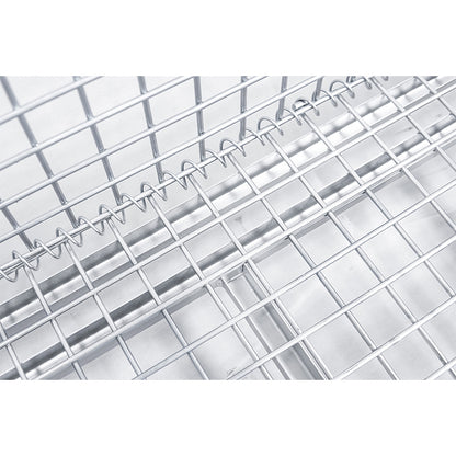 zhihong Storage cage   Folding storage cage workshop for storing iron frame logistics turnover cages