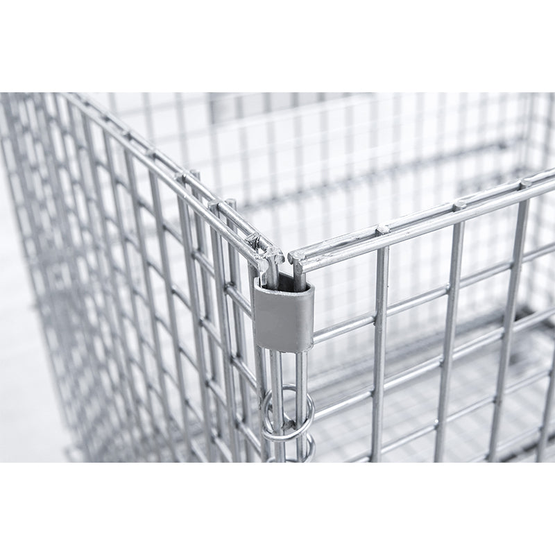 zhihong Storage cage   Folding storage cage workshop for storing iron frame logistics turnover cages