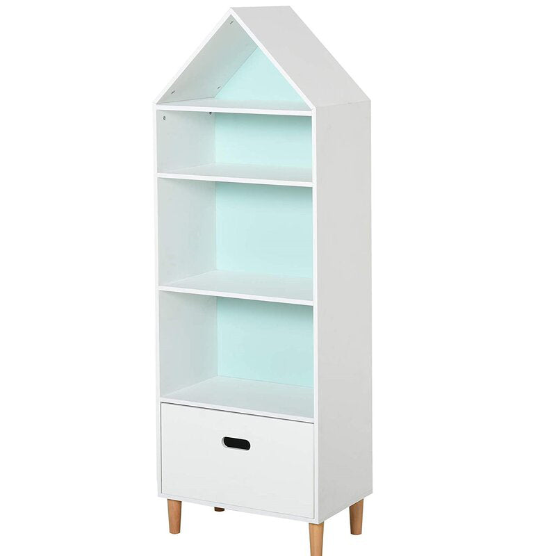 mutu Furniture cabinet four-story locker 311-011  Solid wood toy storage cabinet Creative children's drawer type organizing cabinet in kindergarten
