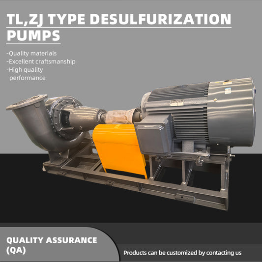 fengde TL/ZJ-Type Desulfurization Pumps Wear-Resistant Corrosion-Resistant for Power Plant Flue Gas Desulfurization Slurry Transfer(Please consult customer service for pricing)