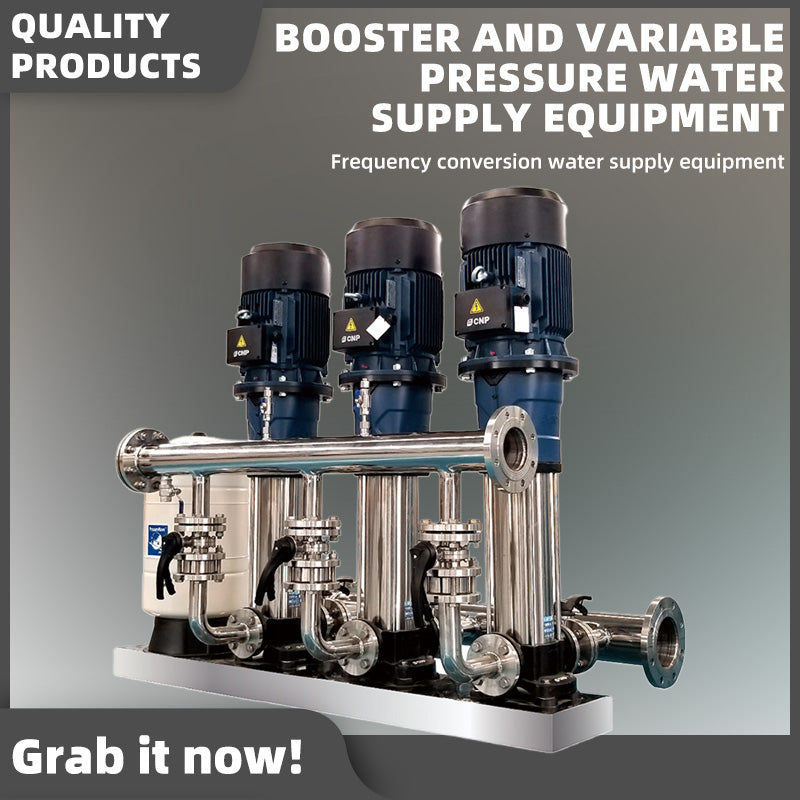 shenhai Variable frequency booster water supply equipment Corrosion-resistant, durable, fully automatic and with constant pressure(Please consult customer service for pricing)