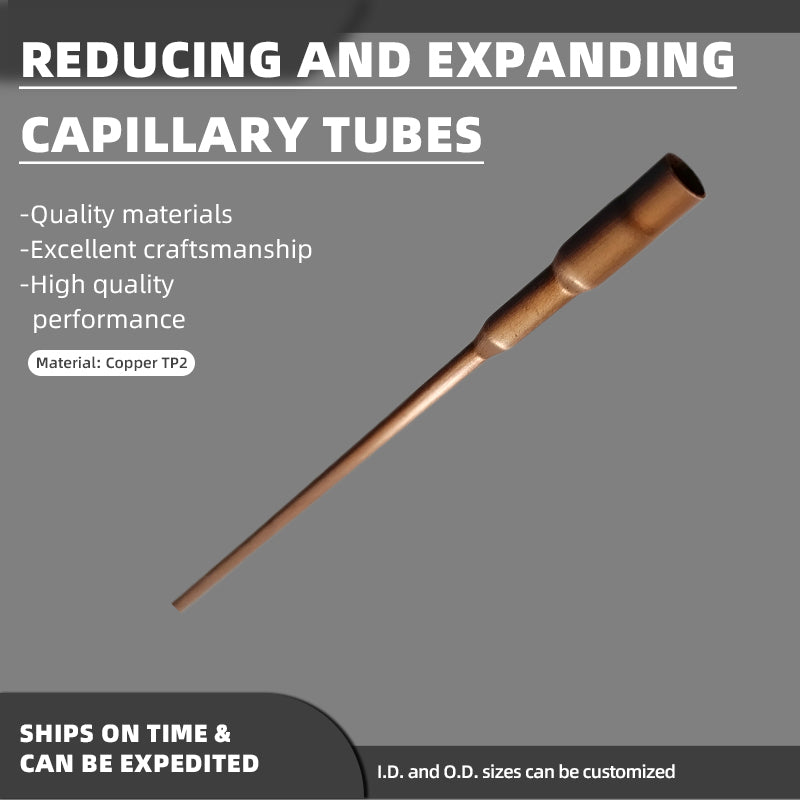 sancai Variable-diameter flared and constricted capillary tube, with high precision and seamless connection, and having anti-leakage property. φ3.3-φ2.3-L1/φ5.3-L2, flared port φ7.0, constricted port φ6.6 (Please consult customer service for pricing)