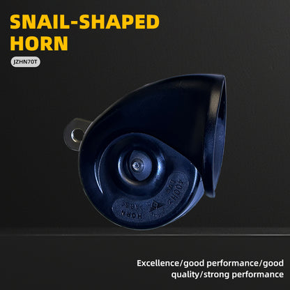 jingzuan JZHN70T Snail-Shaped Horn Waterproof and Rust-Proof Automotive Horn