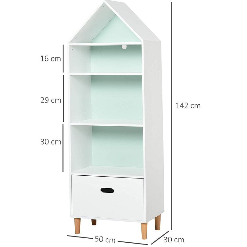 mutu Furniture cabinet four-story locker 311-011  Solid wood toy storage cabinet Creative children's drawer type organizing cabinet in kindergarten