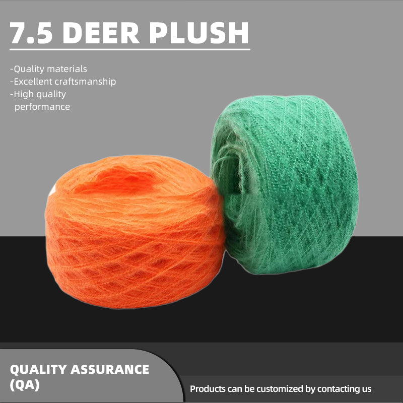 fenghao 7.5-Thread Deer Fleece Hand-Knitting Yarn Soft Warm for Scarves, Hats and Sweaters(Please consult customer service for pricing)