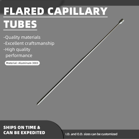 sancai Flared capillary tube, refrigeration system, chemical reaction, medical device. φ4.76*φ2.96*L, flared port φ9.52(Please consult customer service for pricing)