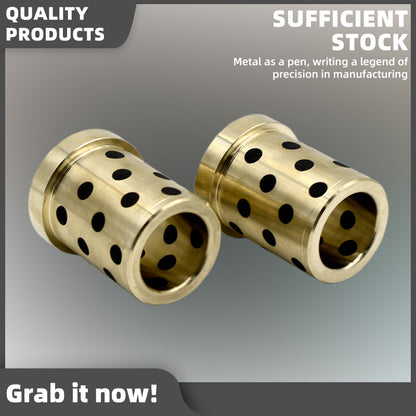 anbixing Solid self-lubricating straight sleeve bearings, which are corrosion-resistant and operate silently, are used in industrial machinery(Please consult customer service for pricing)