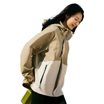 Jier Unisex Casual Travel Windbreaker, a Wear resistant Outdoor Mountaineering Wind proof Jacket