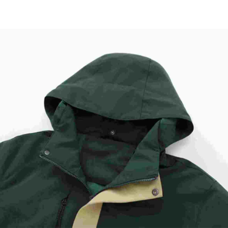 Jier Unisex Casual Travel Windbreaker, a Wear resistant Outdoor Mountaineering Wind proof Jacket