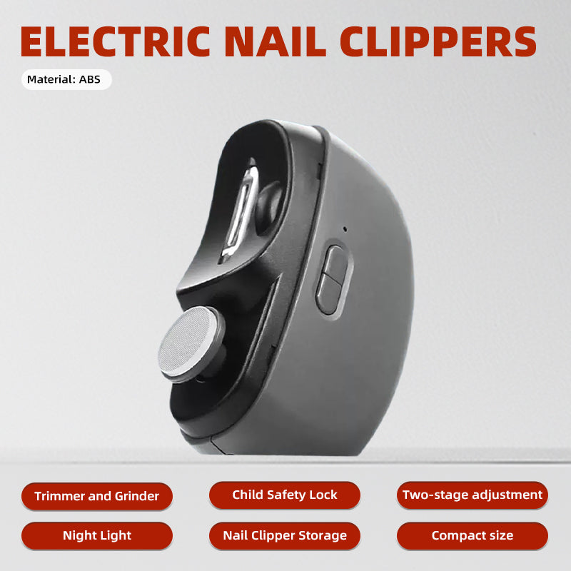 wankang Electric Nail Clipper, Safe Anti-Pinch, Quiet, Portable and Multi-Functional