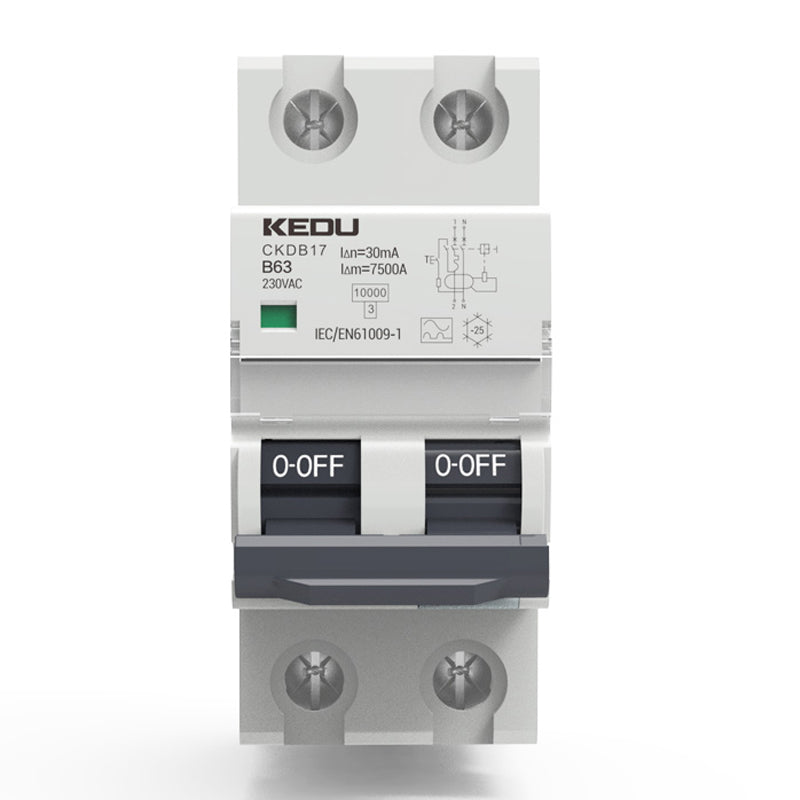 kedu Miniature Circuit Breakers and Leakage Circuit Breakers (MCB and RCCB)  (Please consult customer service for pricing)