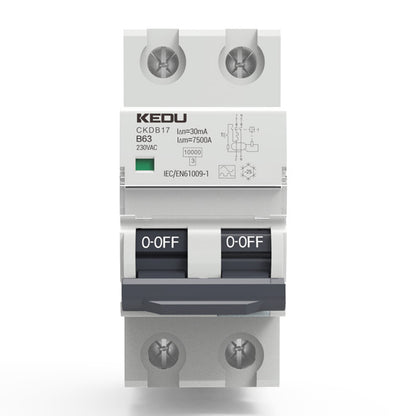 kedu Miniature Circuit Breakers and Leakage Circuit Breakers (MCB and RCCB)  (Please consult customer service for pricing)