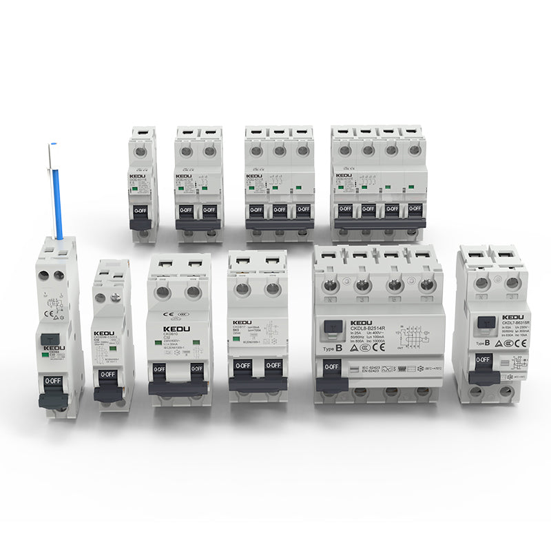 kedu Miniature Circuit Breakers and Leakage Circuit Breakers (MCB and RCCB)  (Please consult customer service for pricing)