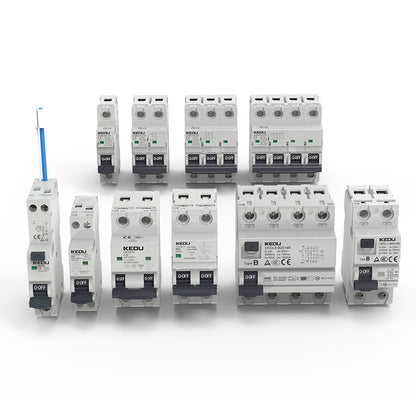 kedu Miniature Circuit Breakers and Leakage Circuit Breakers (MCB and RCCB)  (Please consult customer service for pricing)