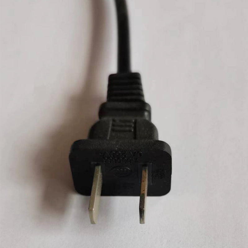 HUACHENG National standard second insertion(Please consult customer service for prices) Straight head two insert  Black standard two-plug  plug
