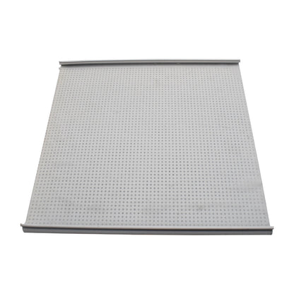 xuncheng C300 face piercing bevel strip buckle Thickened perforated square plate, perforated aluminum buckle plate
