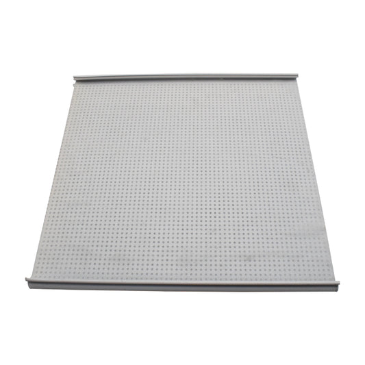 xuncheng C300 face piercing bevel strip buckle Thickened perforated square plate, perforated aluminum buckle plate
