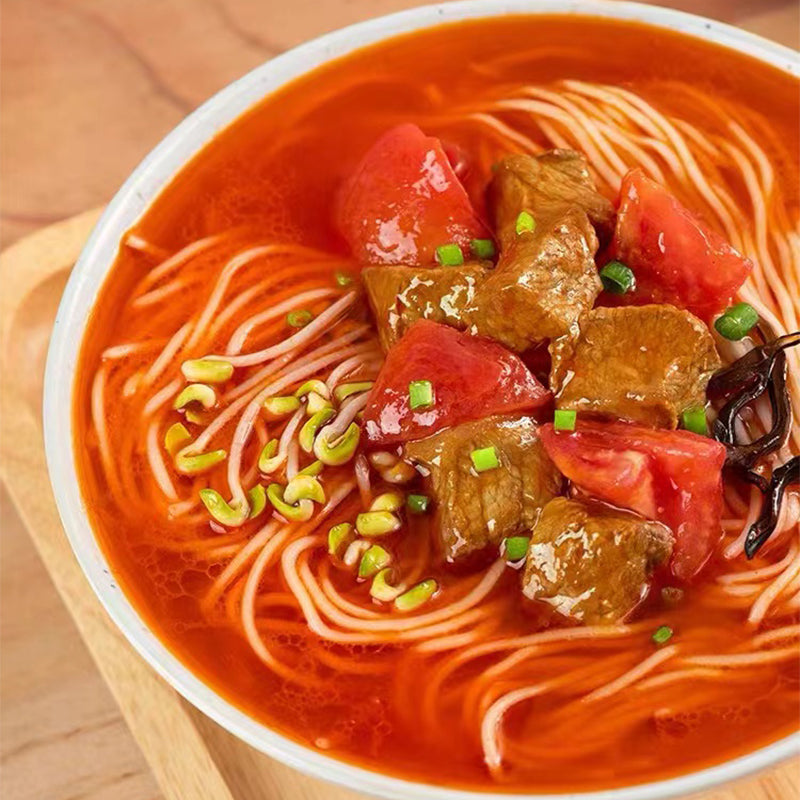 laomianquanyi Laomianjia tomato and beef brisket noodles  Delicious Beef brisket Noodle  High-end fast foods with tomato