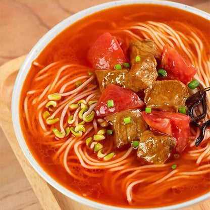 laomianquanyi Laomianjia tomato and beef brisket noodles  Delicious Beef brisket Noodle  High-end fast foods with tomato