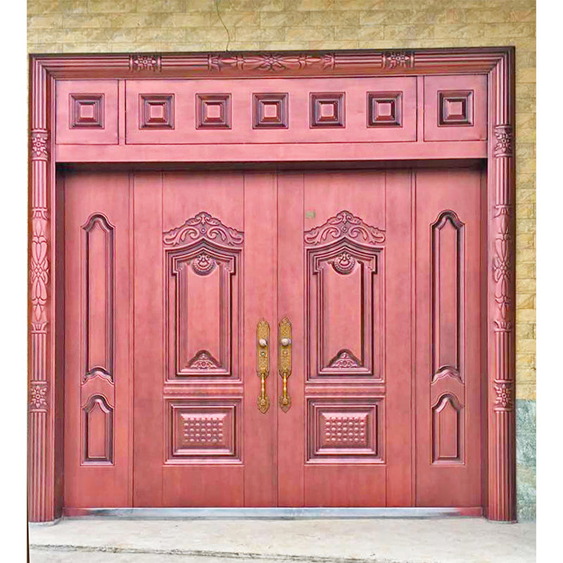 tianweidun Villa gate Class A security door entrance door rust-proof indelible courtyard gate rural door four doors(Please consult customer service for prices)