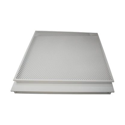 xuncheng 600 square plate punching 6% hole  Thickened perforated square plate, perforated aluminum buckle plate