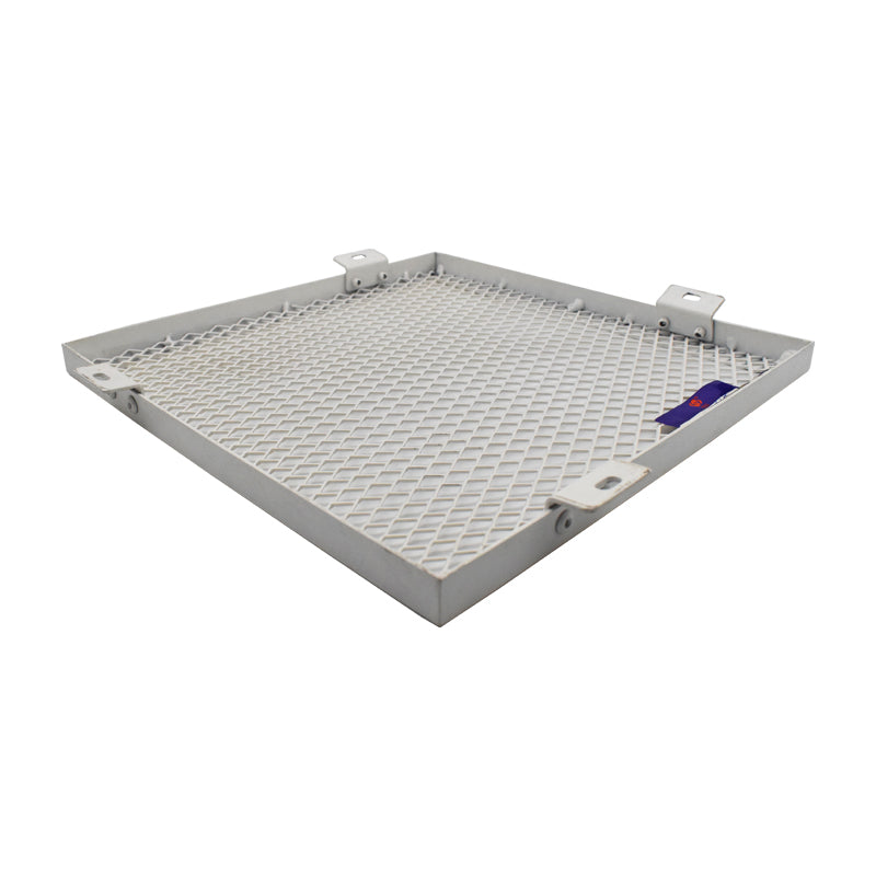 xuncheng Fish scale grid plate   Aluminum mesh plate, aluminum mesh curtain wall, stretched aluminum plate
