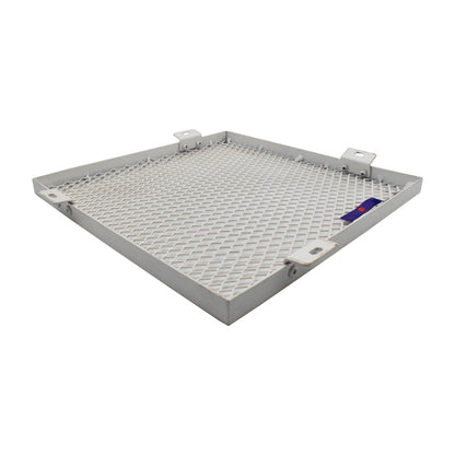 xuncheng Fish scale grid plate   Aluminum mesh plate, aluminum mesh curtain wall, stretched aluminum plate