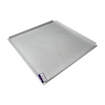 xuncheng 600 square plate punching 6% hole  Thickened perforated square plate, perforated aluminum buckle plate