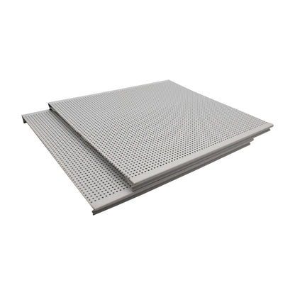 xuncheng C300 face piercing bevel strip buckle Thickened perforated square plate, perforated aluminum buckle plate