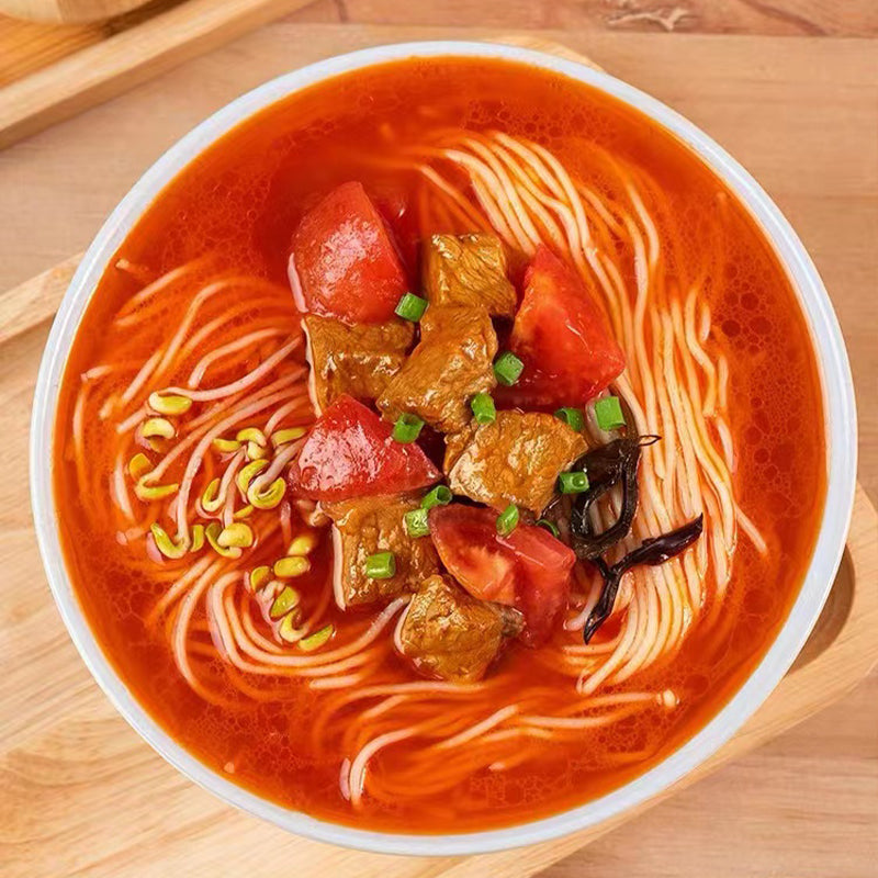 laomianquanyi Laomianjia tomato and beef brisket noodles  Delicious Beef brisket Noodle  High-end fast foods with tomato